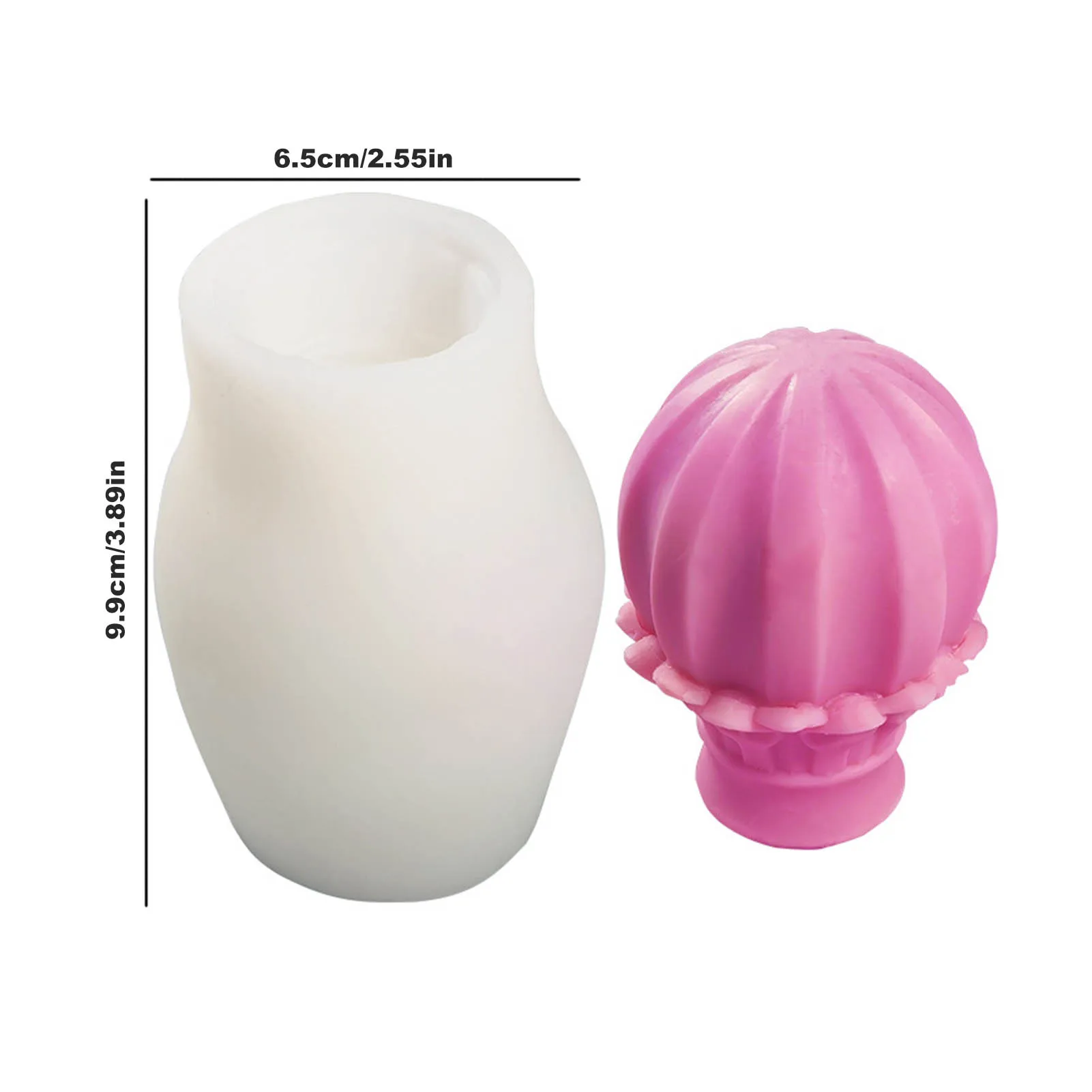 

Crown Candle Silicone Mold Food-grade Chocolate Molds DIY Scented Candles & Handmade Soap Matrix European Style Retro Decor Mold
