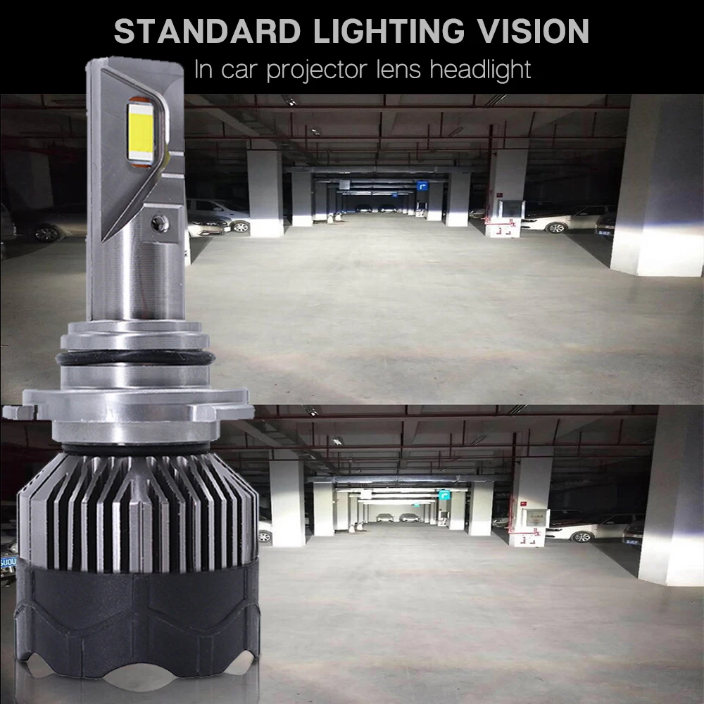 Автомобильные фары CNSUNNYLIGHT H7 светодиодный H11 H4 H1 9005 9006 9012 Canbus без ошибок 9000Lm 6000K 12 В