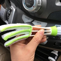 car air conditioning air outlet brush microfiber car beauty blinds dust removal brush for volvo xc90xc602016 s60 s40 s80 v70