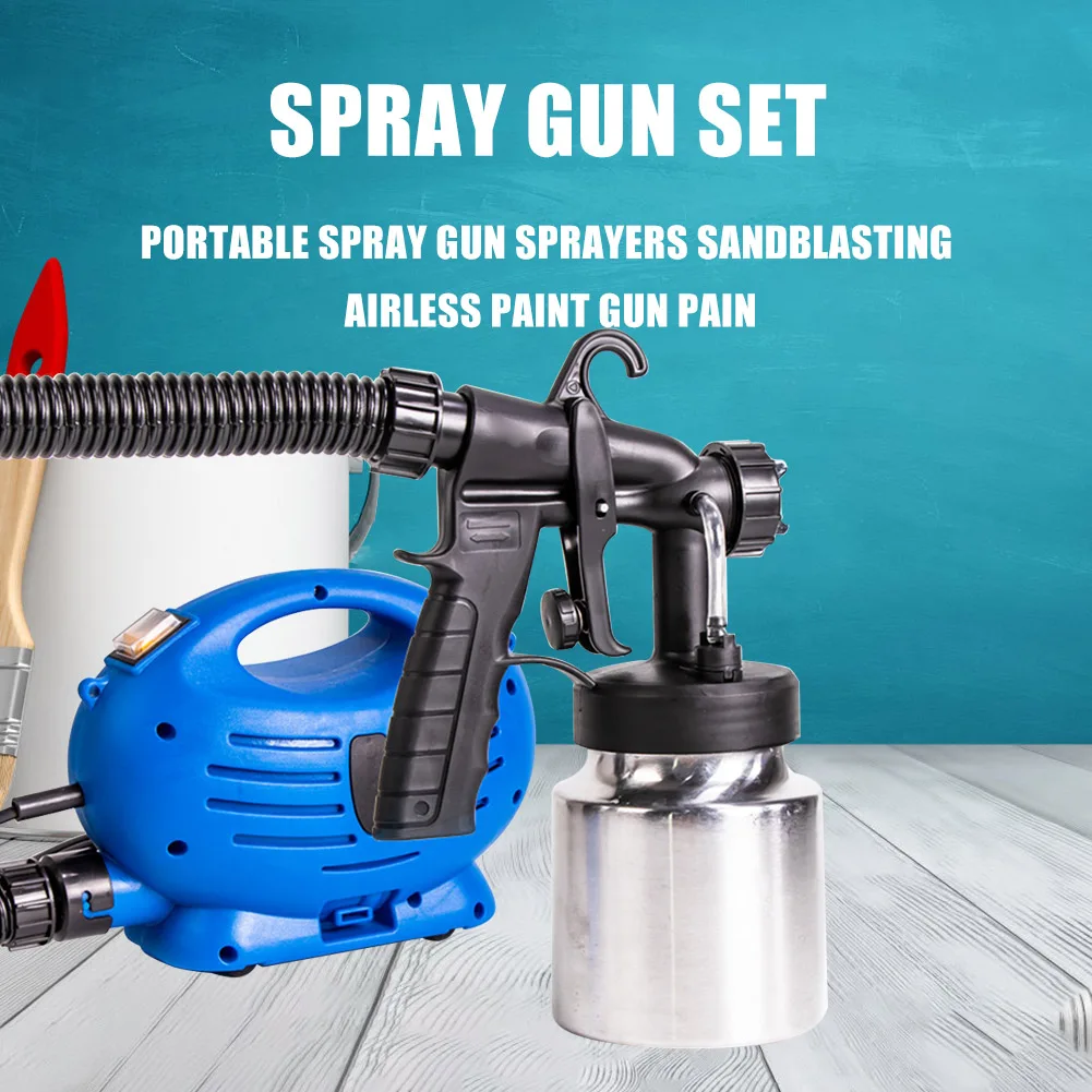 

650W Electric Portable Airless Spray Lacquer Gun Durable Practical Multi-functional Paint Spray Gun Painting Tools