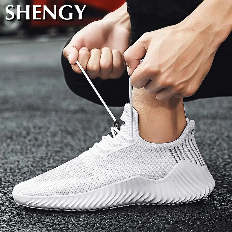 Высококачественная спортивная обувь для мужчин 2020 Легкие дышащие кроссовки