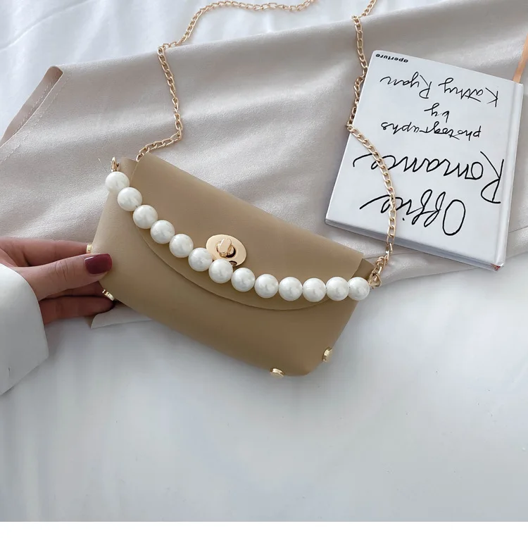 

Shoulder Bag 2020 New Ladies HandBag Fashion Trend Messenger Bag Wild Pearl Mobile Phone Bag Coin Purse Shopping Trend Bag