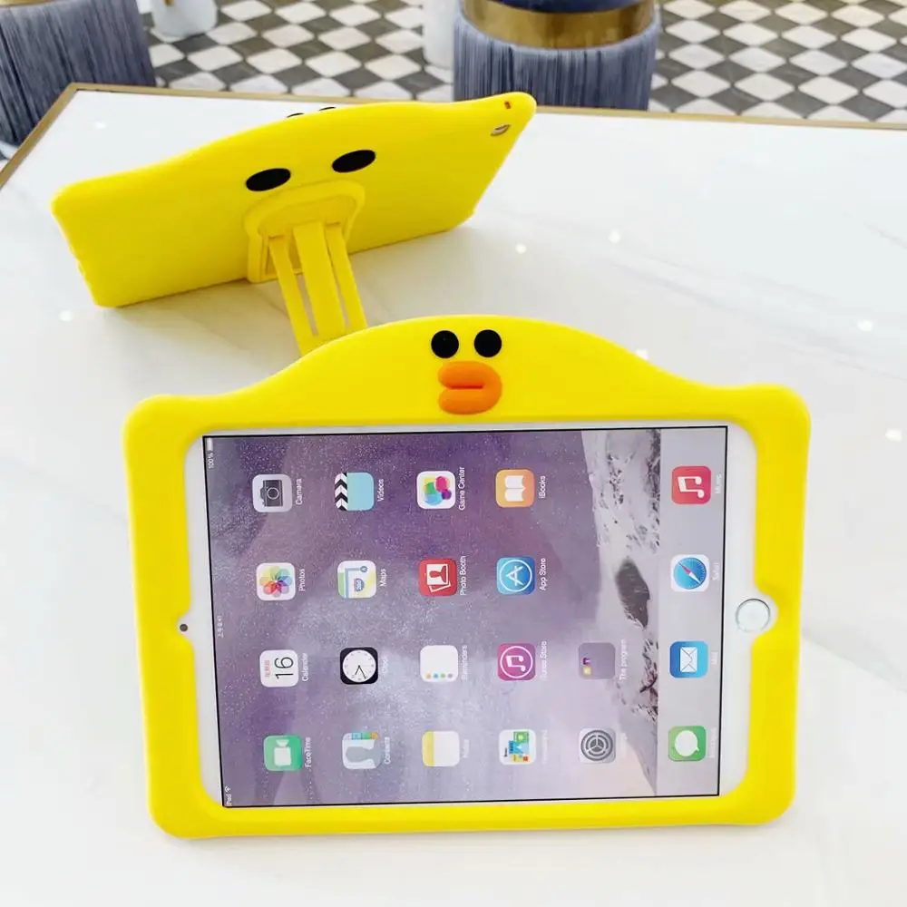 Style12 Милый чехол с рисунками из мультфильмов для Apple iPad 5/Air 1 A1474 A1475 A1476 9,7 ''планшет мягкий силиконовый+ PC чехол с подставкой+ ручка - Цвет: Style12