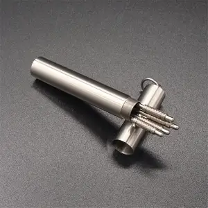 Подставка для зубочисток, портативная, нержавеющая сталь, водонепроницаемая