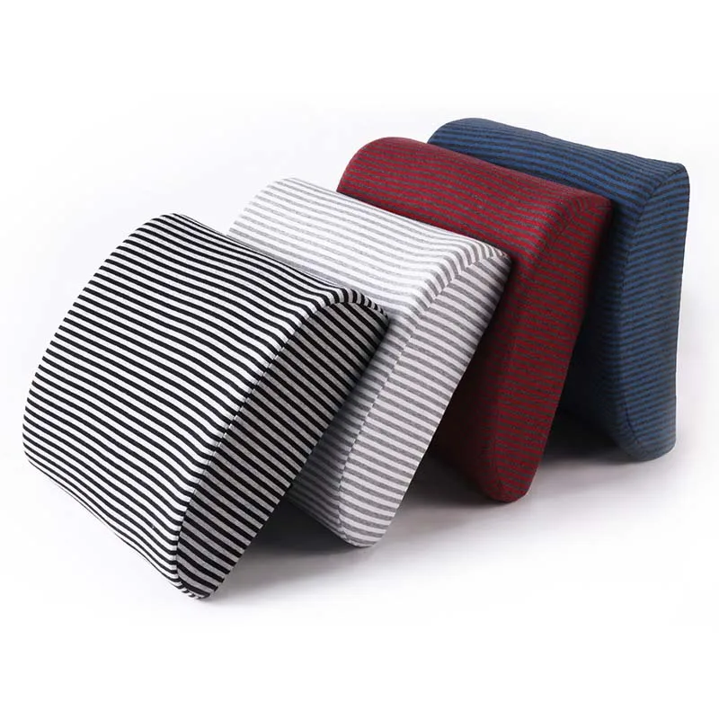 Полосатая задняя подушка для автомобиля копчик ортопедический Массажный коврик