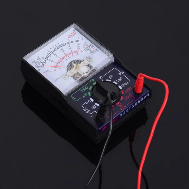 Мини мультиметр электрический AC/DC Ом Вольтметр Амперметр мульти тестер MF-110A |