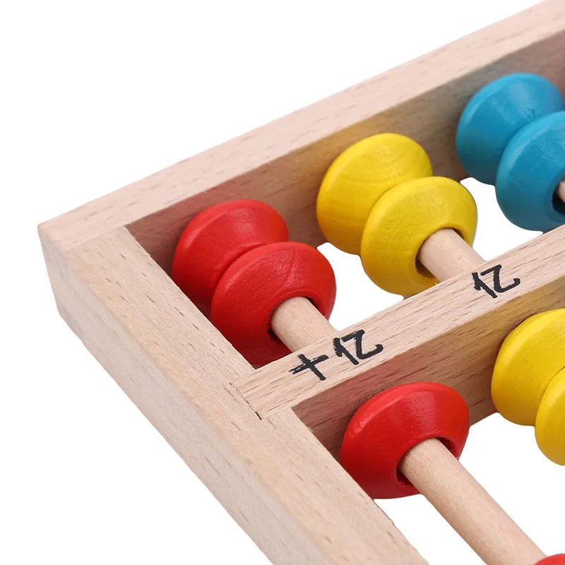 

1pcs Mathematical Arithmetic Activities Color Wooden Abacus Educational Baby Toys Math Toy Best Christmas Birthday Gift