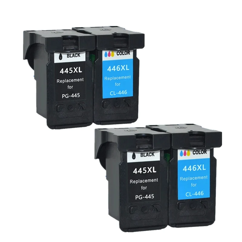 YLC совместимый с PG 445 PG445XL pg445 CL 446xl чернильный картридж для Canon PIXMA MG 2440 2540 2940 MX494