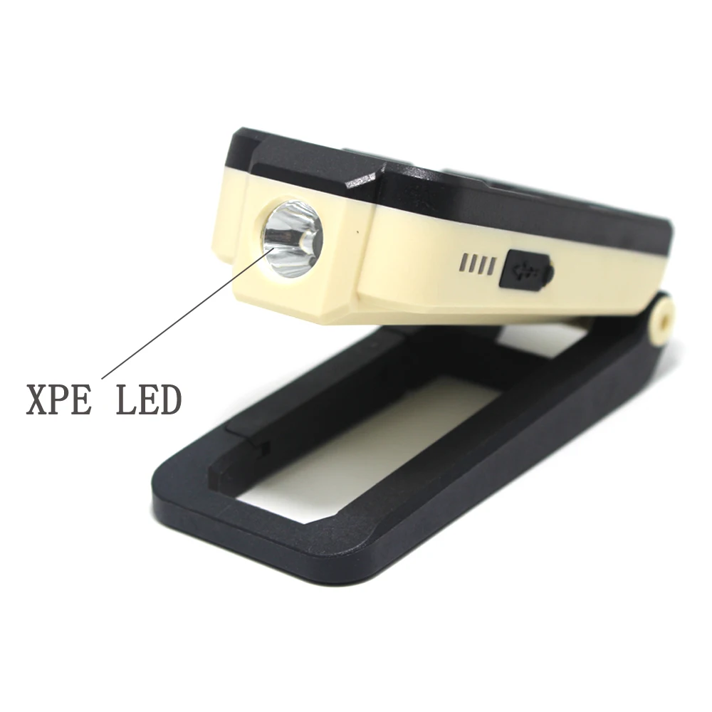 Портативный Перезаряжаемый мини-usb фонарь COB + XPE светодиодный фонарик уличный