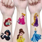 1 шт., наклейки-татуировки для принцесс