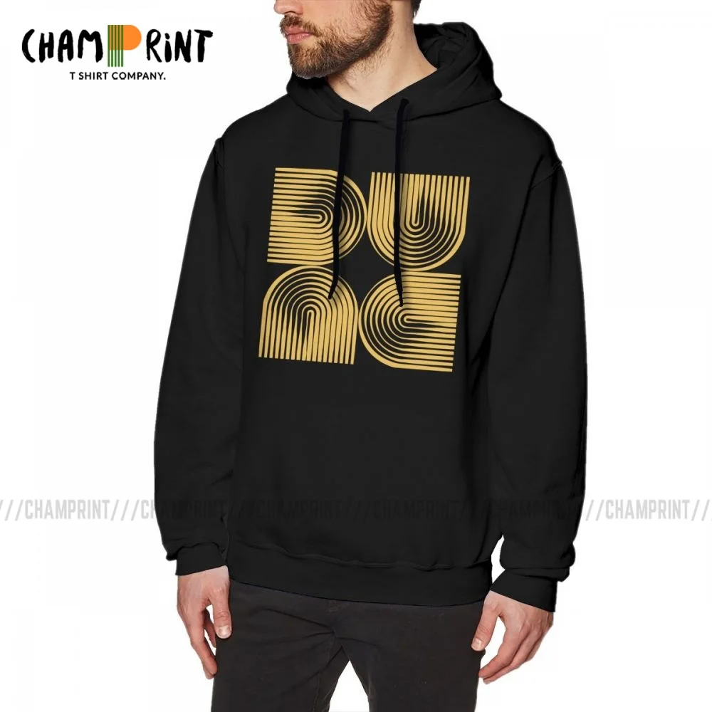 

Dune Typographique Men Hooded Sweatshirt 100% Cotton Novelty Arrakis Science Fiction Hoodie New Arrival Hooded Tops
