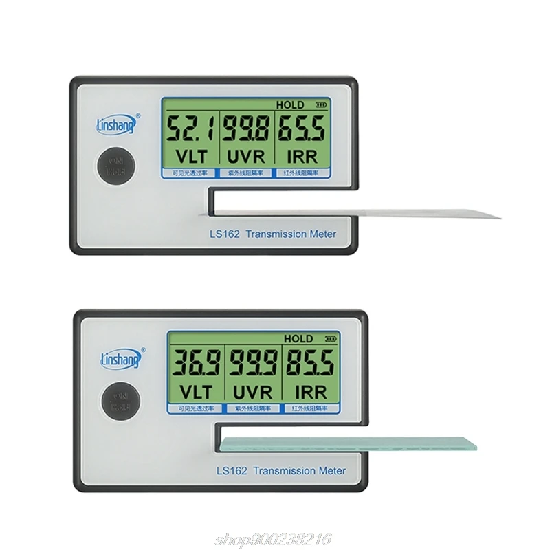 

LS162 Window Tint Meter Solar Film Transmission Meter VLT UV IR Rejection Tester J12 21 Dropshipping