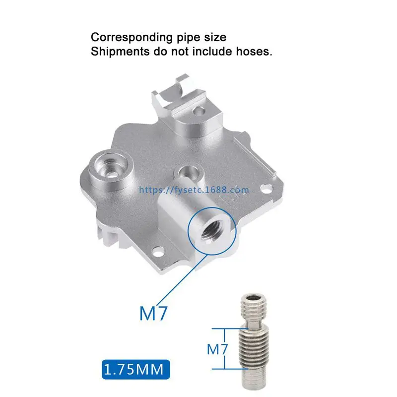 3d принтер аксессуары для Titan Aero обновление радиатора Titan экструдер и V6 Hotend для Reprap i3 части 3d принтера