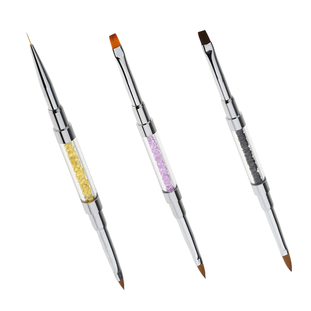 

Double-ended Nail Art Design DIY Drawing Painting Striping UV Gel Pen Brush
