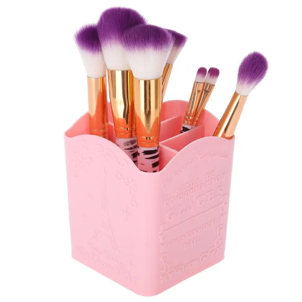 Дизайн ногтей ручка с кисточкой коробка для хранения канцтоваров косметический