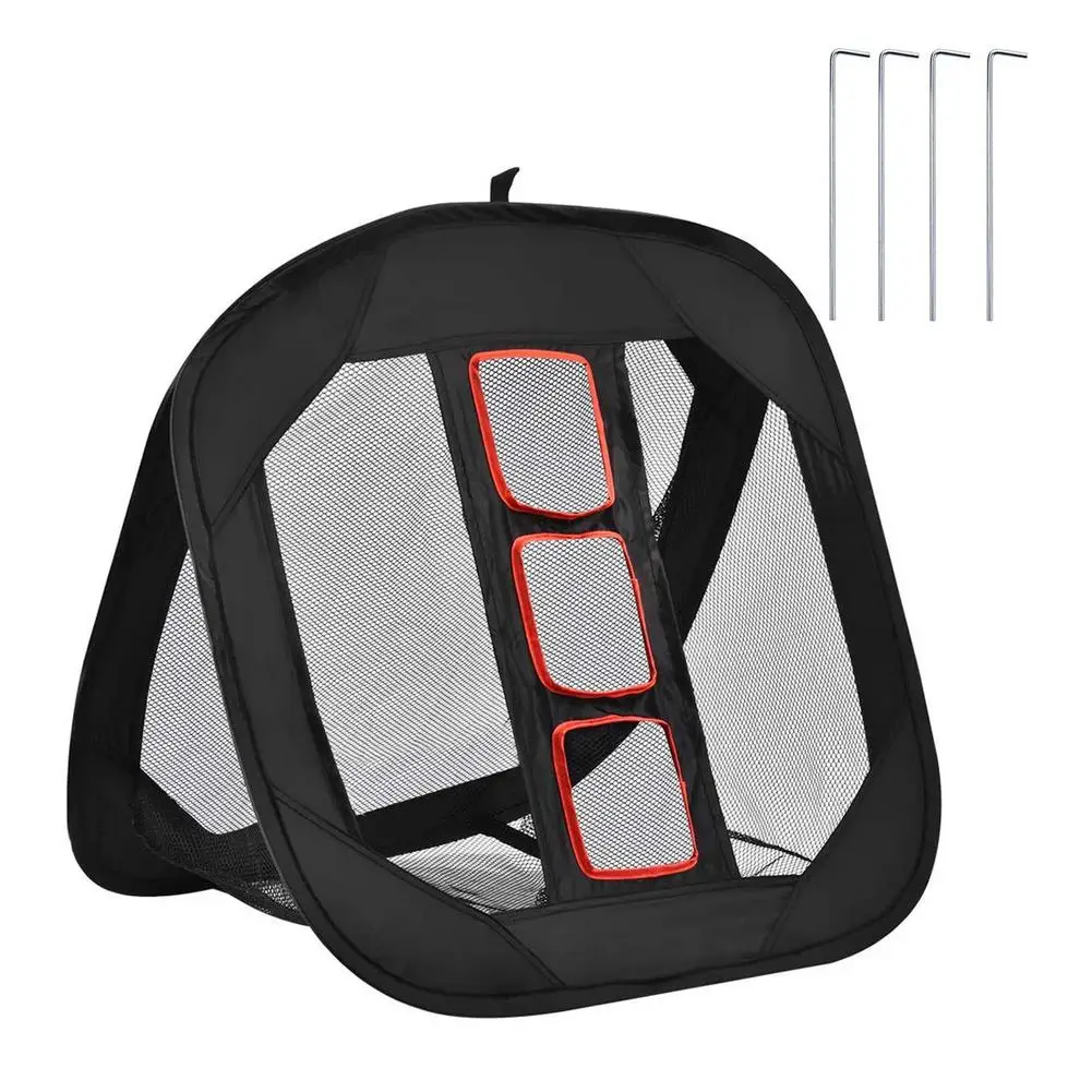 

Портативная сетка для резки клюшки для гольфа, наружная Целевая тренировка, выдвижная сетка для погружения в помещение, точные аксессуары д...