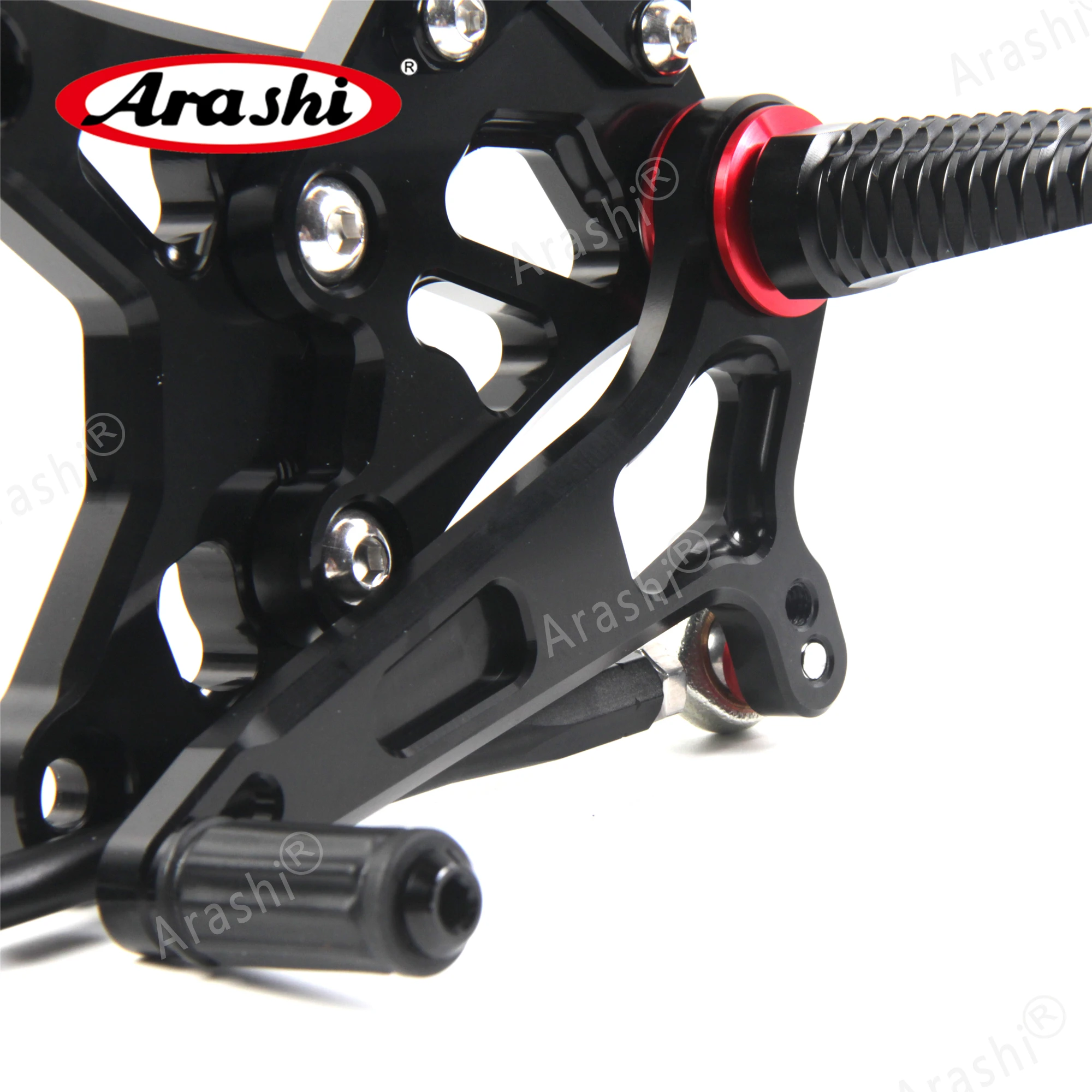 Араши для KAWASAKI NINJA ZX6R быстрой смены Rearset регулируемая подножка подножек ZX-6R ZX636 2015