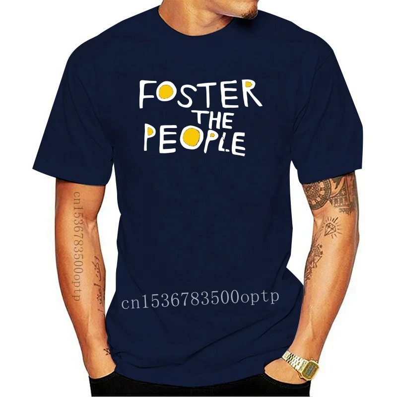

New Foster The People American Indie Pop Band T-shirt Cotton 100% USA Size