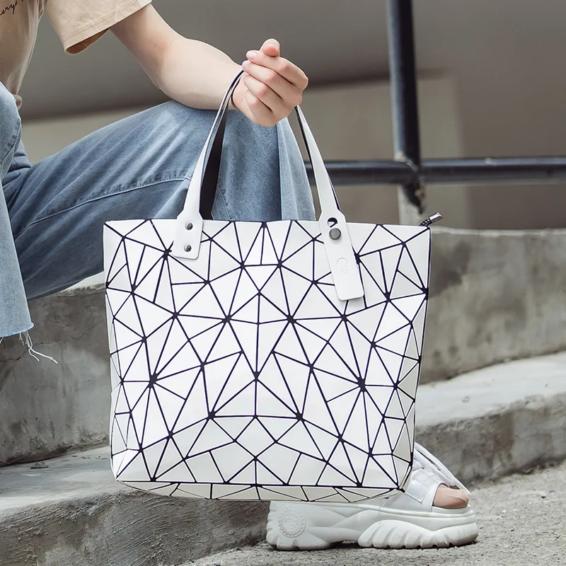 

Fashion Diamond Lattice Handbags Ladies Hand Bags 2021 New Large Tote Bag Underarm Leather Bag