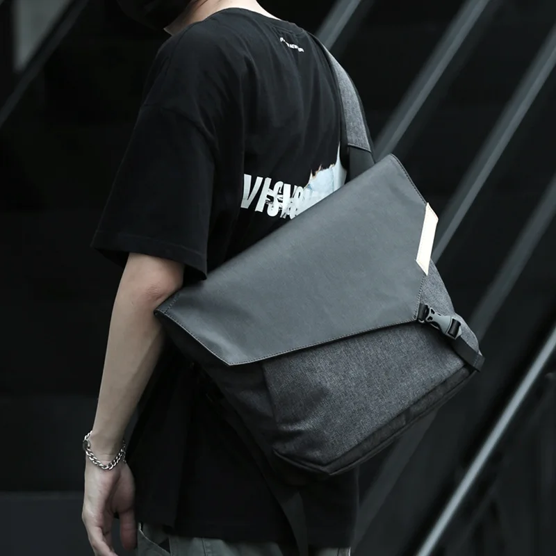 Водонепроницаемая оксфордская сумка для ноутбука 13 дюймов мужская через плечо