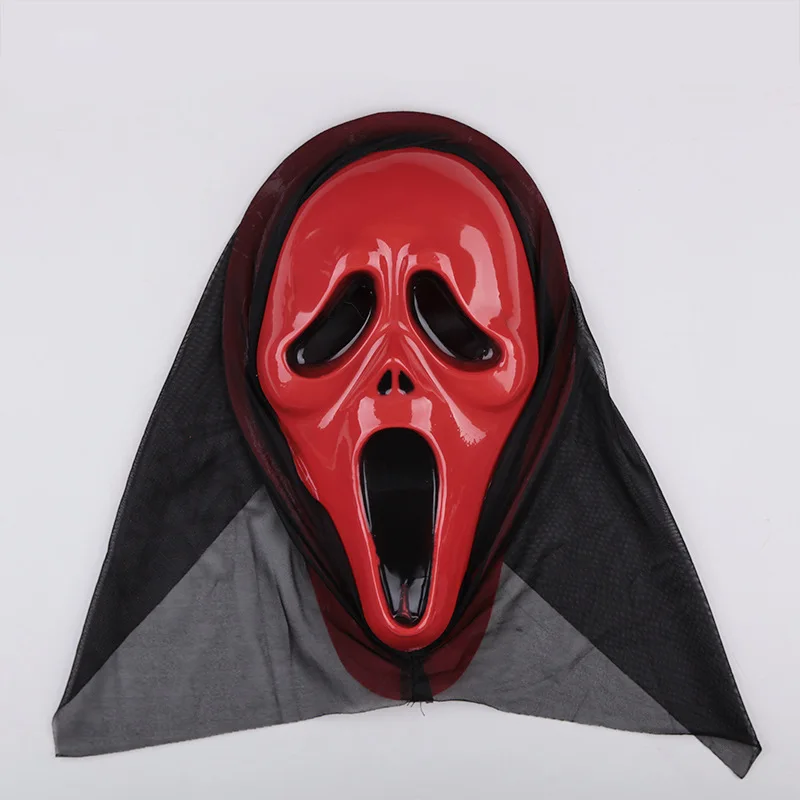 Death Skull Skeleton Mask New Scary Latex Cosplay Masks Creepy Halloween Horror Clown | Дом и сад