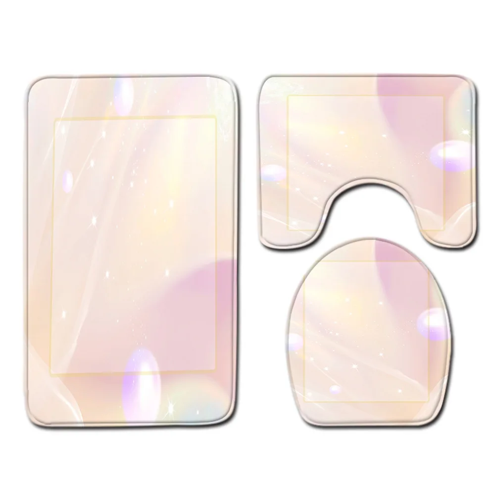 3 шт. Противоскользящие коврики для ванной и туалета|Коврики ванной| |