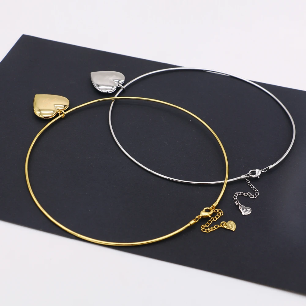 Женское ожерелье из серебра 925 пробы с подвеской в виде сердца | Украшения и