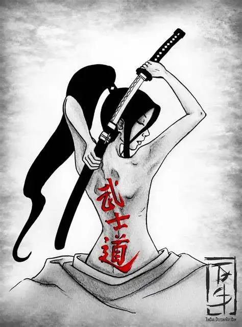 Больше стилей самурайский бусхидо японское аниме современное художественное