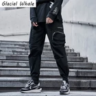Мужские брюки-карго GlacialWhale, модные мужские брюки-карго 2021 года, новые мешковатые бегуны с несколькими карманами, хип-хоп, японские уличные брюки, брюки для мужчин
