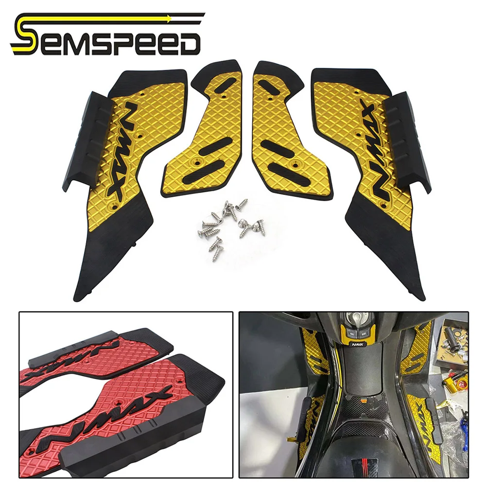 

New for YAMAHA NMAX155 NMAX125 N MAX 2021 Front Footrest Pedal Foot-board Steps Foot Plates N-MAX 125 155 2020-2021 Motorcycle