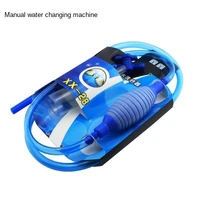 lechong 2 5m semi automatic aquarium cleaning vacuum water changer gravel cleaner hourglass filter water exchange suction tool