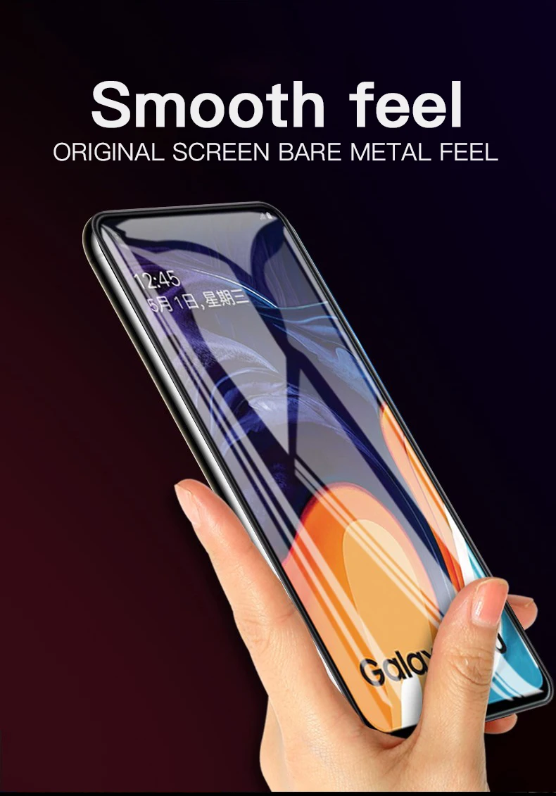 10D закаленное Стекло на samsung Galaxy A20 A50 A40 A30 A60 A70 A80 J4 J5 J6 плюс полное покрытие защита Стекло