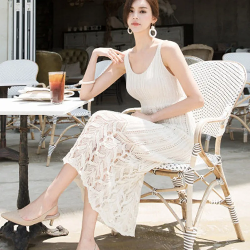 Женские летние пикантные туфли на танкетке с открытым треугольным вырезом