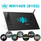 Беспроводной цифровой планшет HUION WH1409, 8192 уровней давления, 14 дюймов, 2,4 ГГц, профессиональная графическая доска для рисования со стилусом PE150