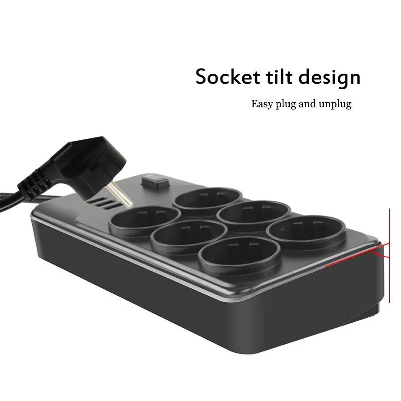 Умная электрическая розетка расширение Мощность полосы штепсельная вилка