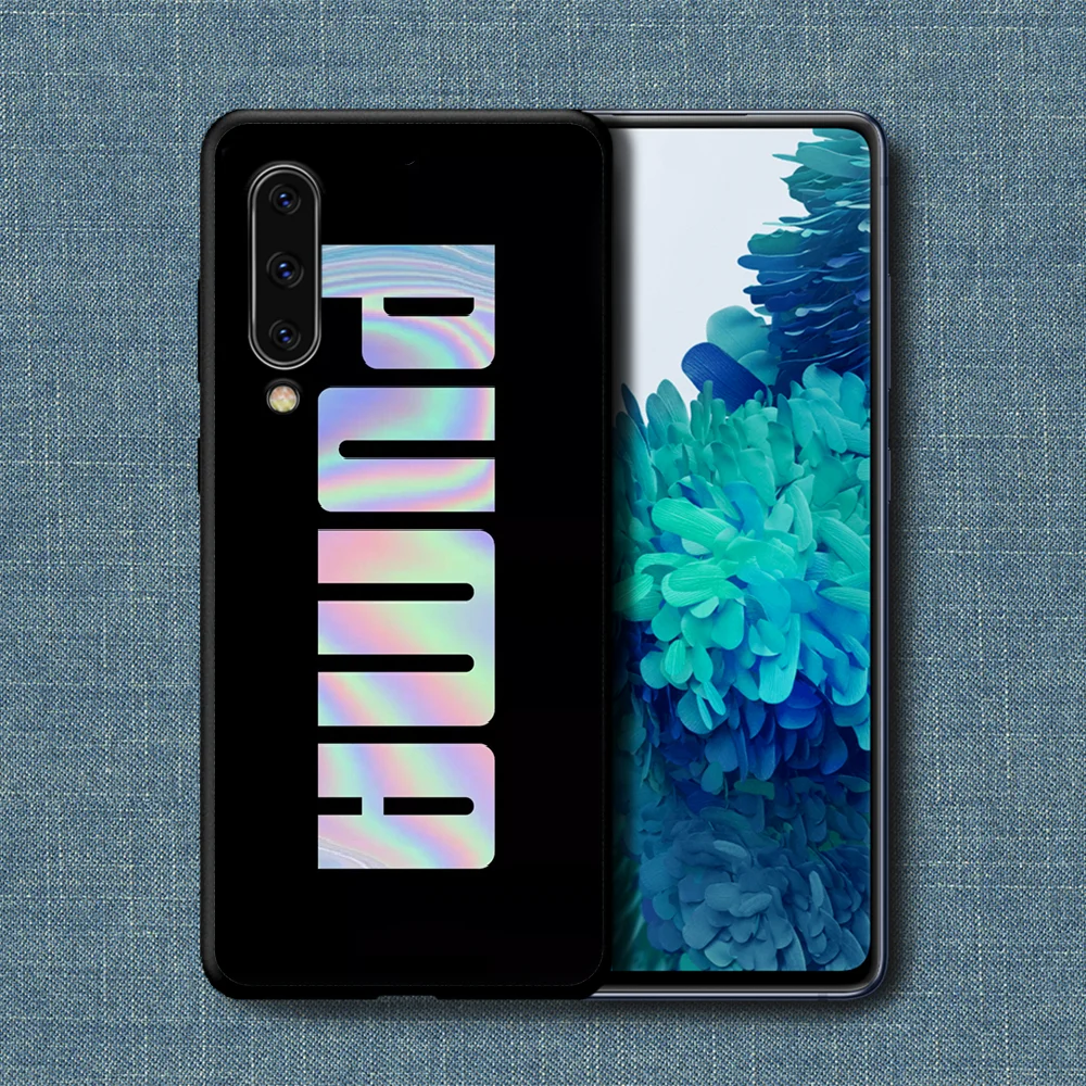

Fashion Puma Brand Phone Case For Samsung Galaxy A 3 5 7 8 10 20 20E 21S 30 30S 40 50 51 70 71 black Prime Tpu Cell Painting