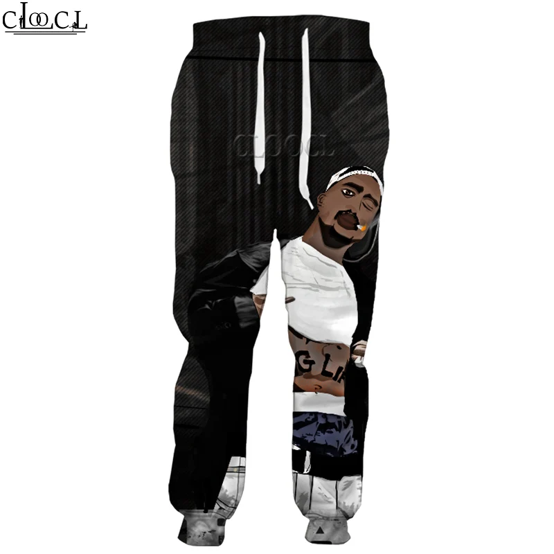 Модные брюки HX Rapper Amaru Shakur 2pac Tupac с 3D принтом для мужчин и женщин уличная одежда