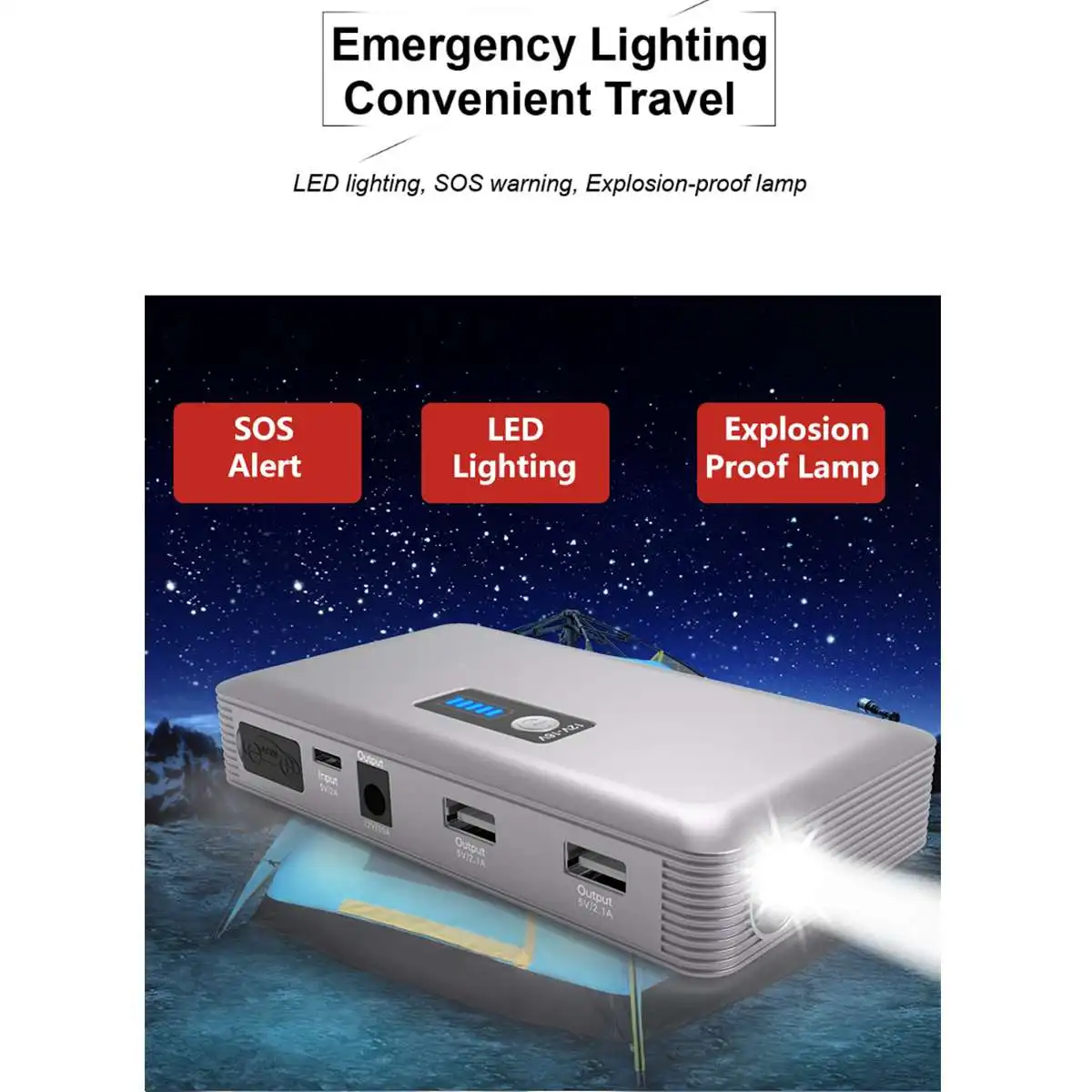 98600mAh 12V 1000A Многофункциональный портативный пусковое устройство USB power Bank автомобильный аккумулятор зарядное устройство пусковое устройство EU Plug