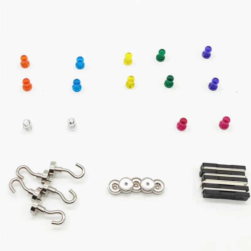 14 шт. магнитные штифты + 5 предметов искусственная кожа магнитный крючок D16