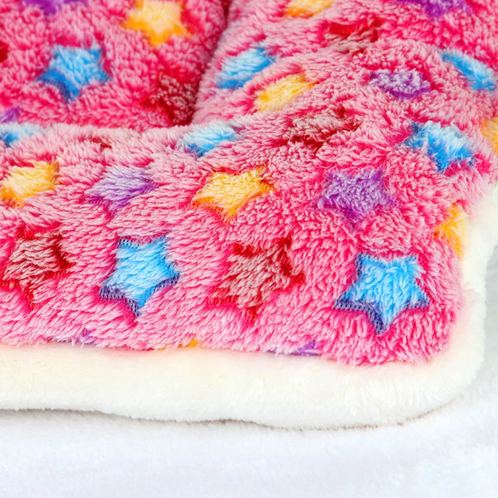 Коврик для домашних питомцев толстое одеяло собак зимний мультяшный собачья