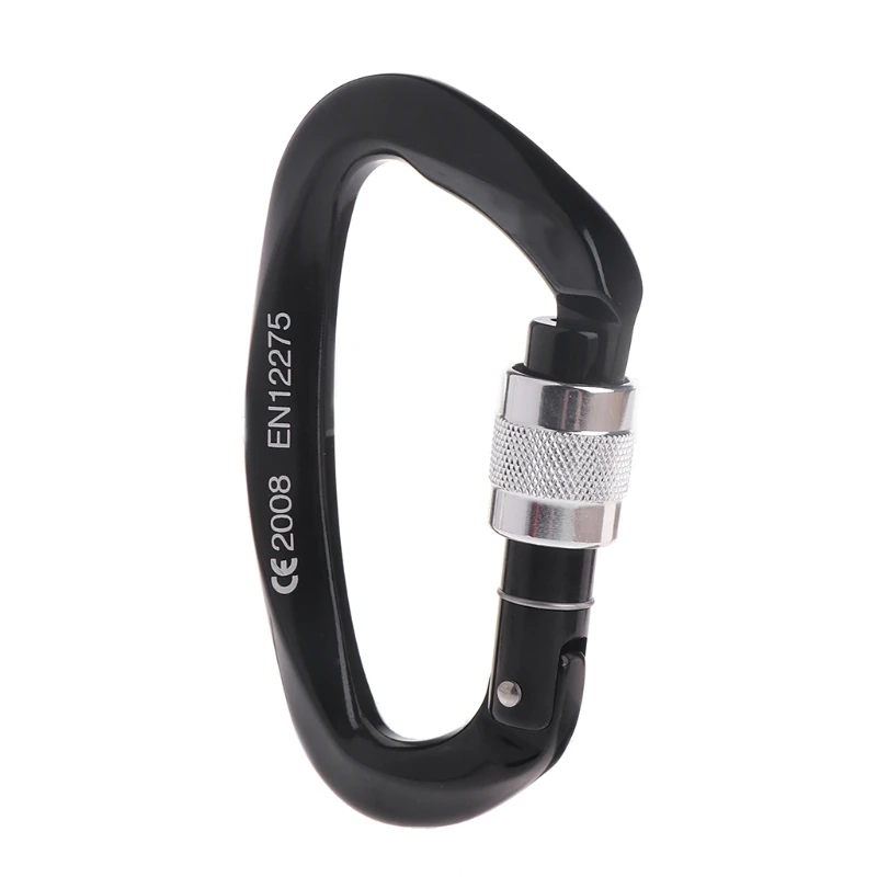 25kN Карабин Пряжка Алюминиевый сплав крючок альпинизм кемпинг инструмент для