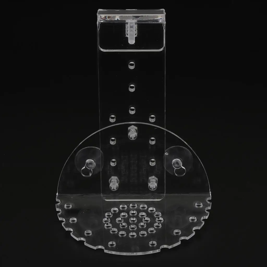 1 шт. аквариумная полка для подложки живых растений прозрачный выступ всех