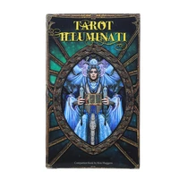 tarot card illuminati kit tarot cards deck board games game card for family holiday party playing game english