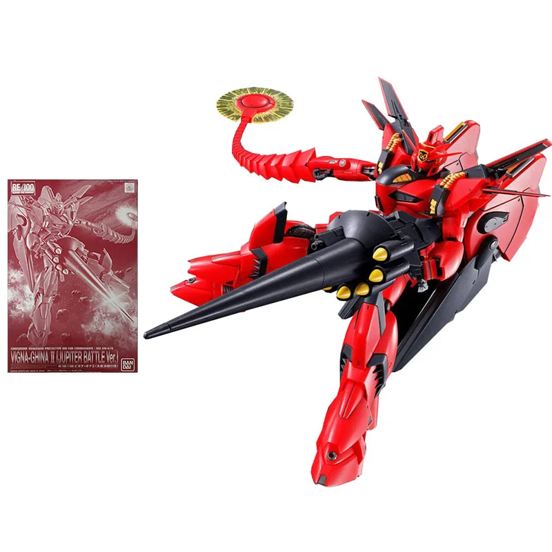 

Bandai Gundam Model Kit Anime Figure PB Limited RE Vigna Ghina 2 Jupiter Battle Ver Gunpla Action Toy Figure Toys for Children