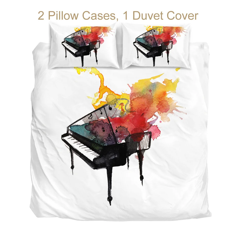 Постельные принадлежности набор постельного белья для пианино с наволочкой