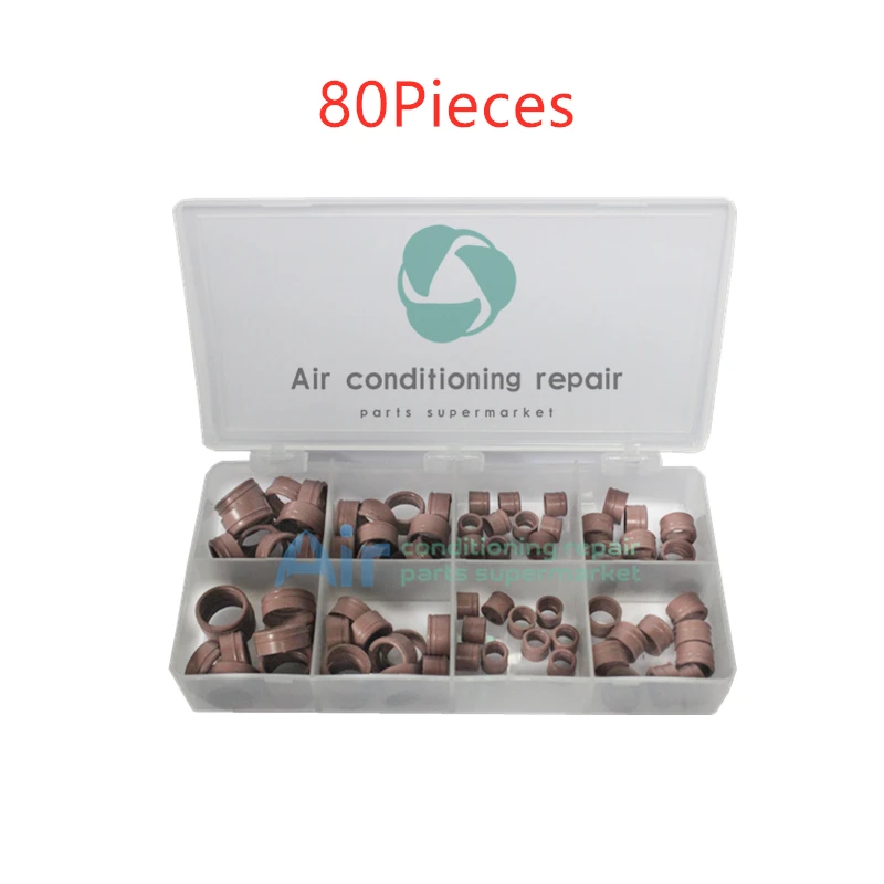 

Резиновые уплотнительные кольца для кондиционера Renault, 80 шт., резиновые прокладки, уплотнения для кондиционера Renault