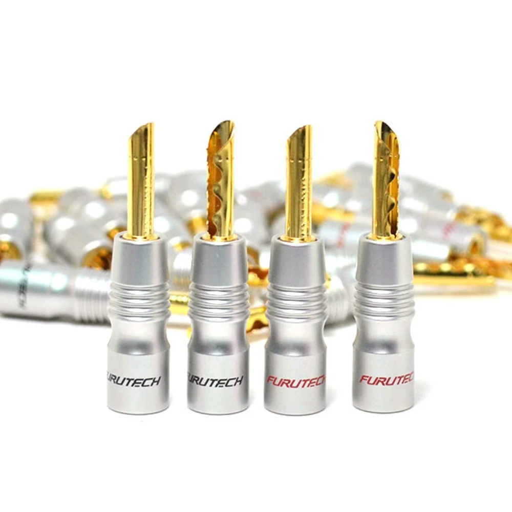 Hi-Fi Furutech FP-200B(R) Динамик кабель покрытого родием контрольные выводы вилки типа