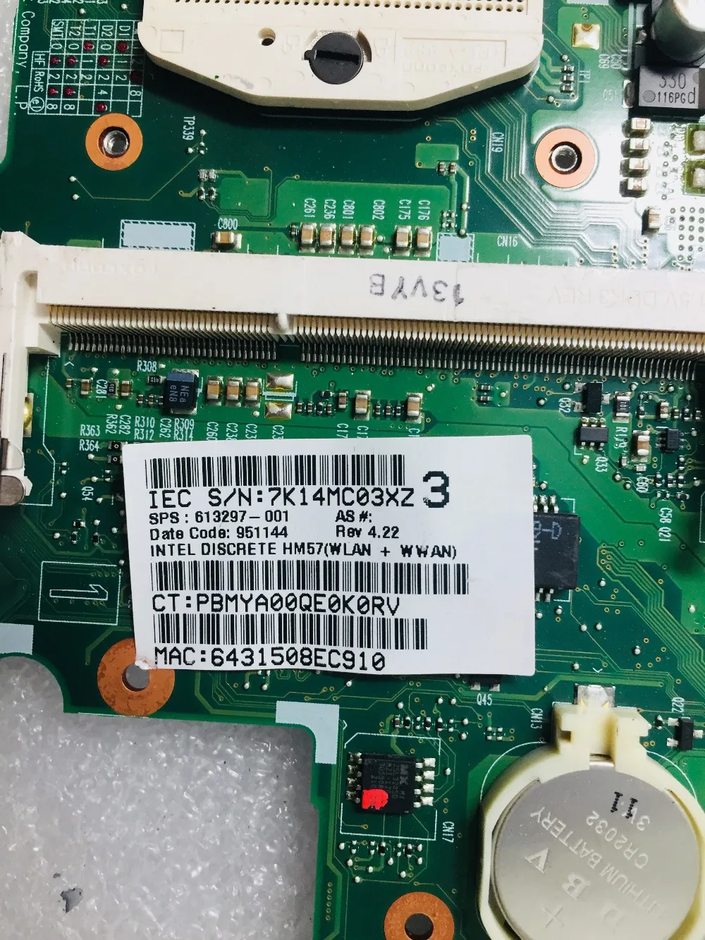 Материнская плата SHELI для HP 6450B 6550B 613297-001 | Компьютеры и офис