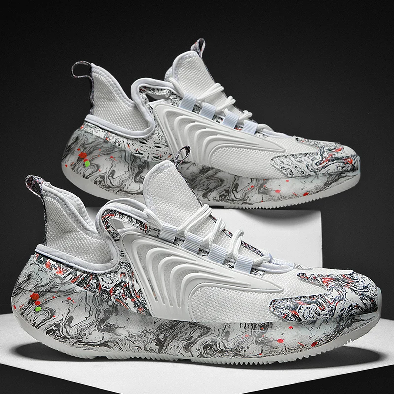 Новинка Фирменная мужская обувь Повседневные туфли из сетчатого материала