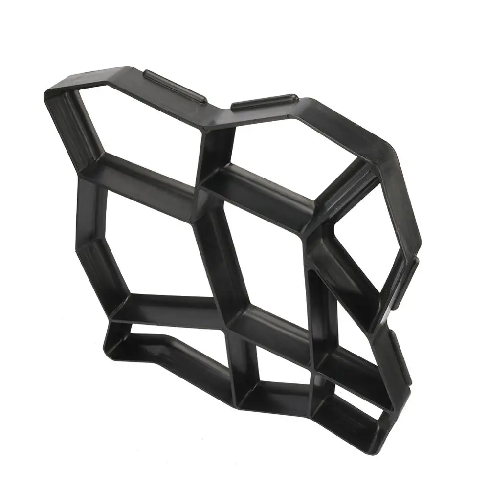 Пластиковая ручная дорожка форма для производства брусчатки Ледяной цветок тип